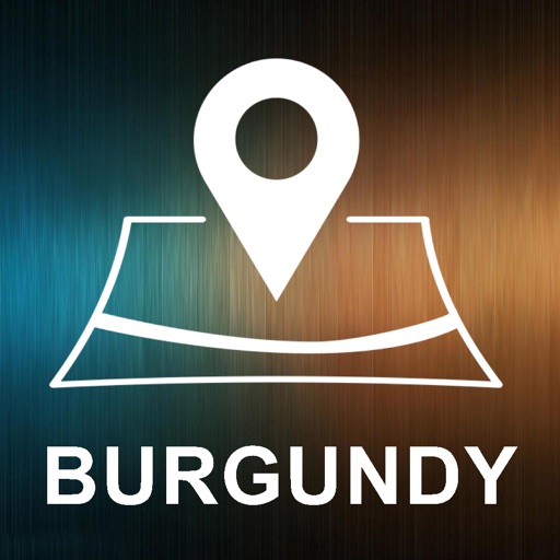 Burgundy, France, Offline Auto GPS icon