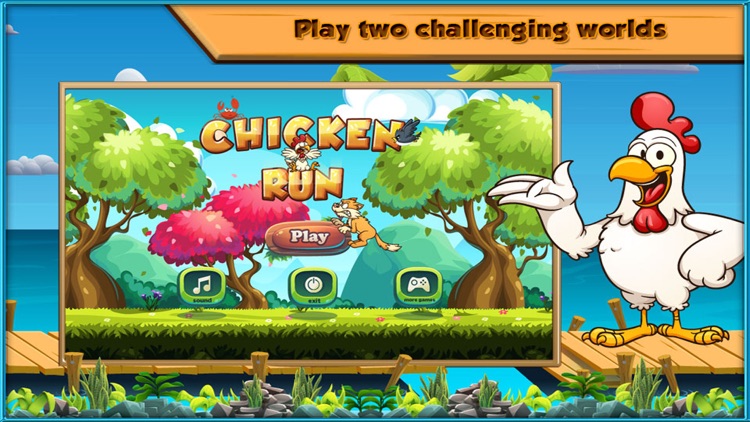 Chicken Run - One Touch Fast Paced Runner Game screenshot-3