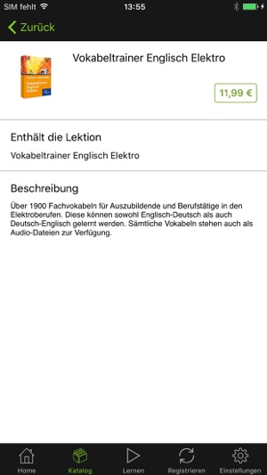 Vokabeltrainer Englisch Elektro(圖3)-速報App