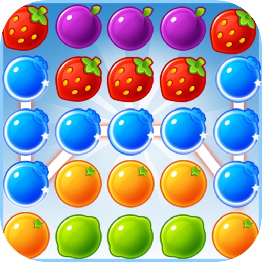 Sweet Fruit Candy Match 3 Icon