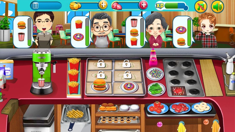 Cooking Happy - Food Salon Girl Games