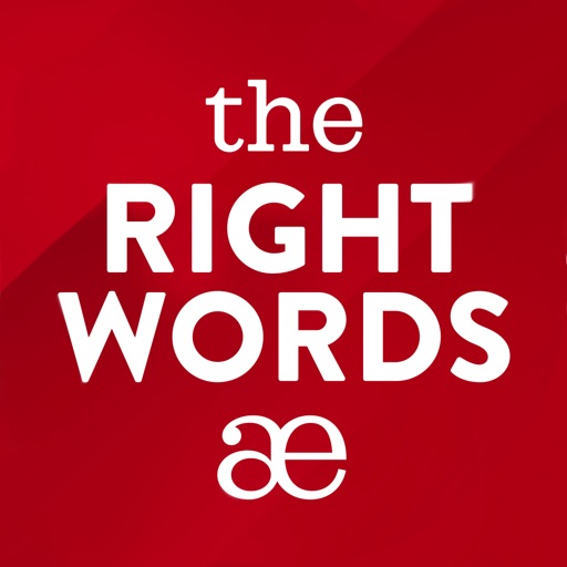 The Right Words iOS App