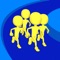 Collect as many of your people as you can while avoiding obstacles