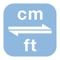 Icon Centimeters to Feet | cm to ft