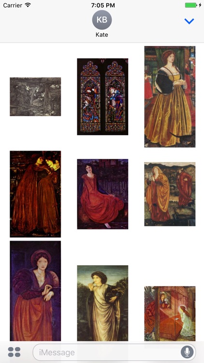 Edward Burne Jones Artworks Stickers