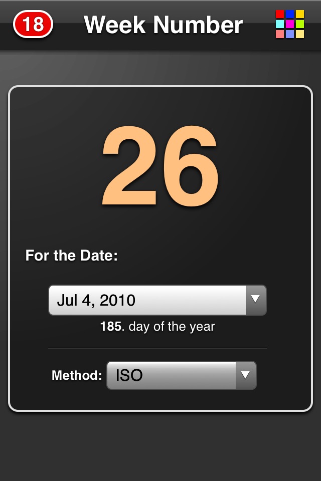 The Week Number screenshot 3