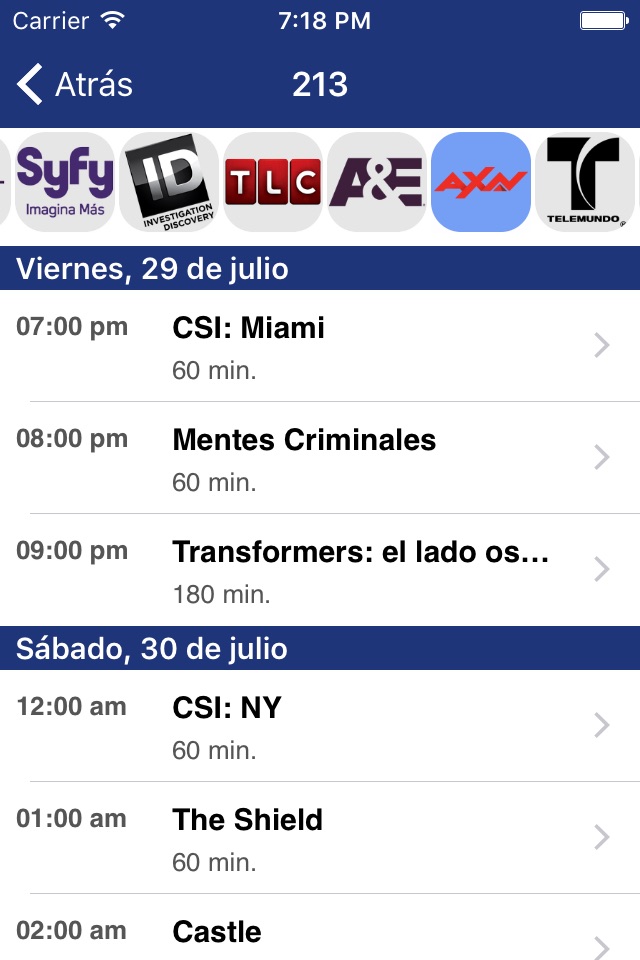 GuíaSKY screenshot 3