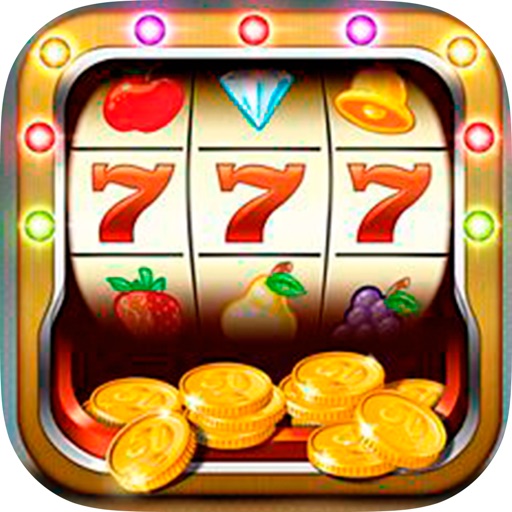 An Epic Gold Casino Slots Game Icon
