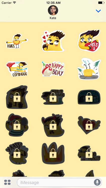 Birdie Stickers