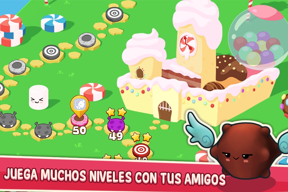Candy World Quest: Donut Toss Challenge screenshot 3