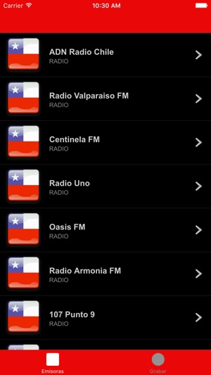 Radios Chile - Emisoras de Chile(圖2)-速報App