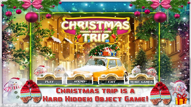 Hidden Object Games Christmas Trip(圖4)-速報App