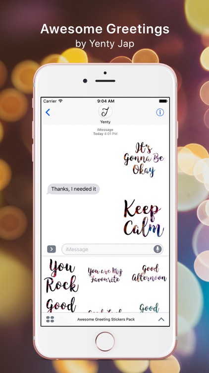 Awesome Greetings Stickers Pack