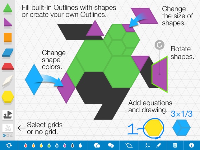 Pattern Shapes, by the Math Learning Cen