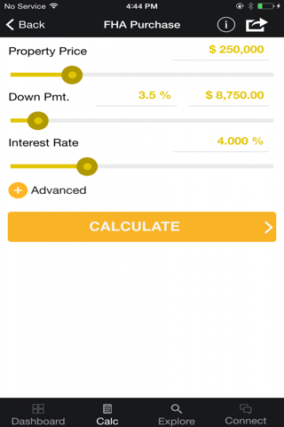 CLA Mortgage Calculator App screenshot 2