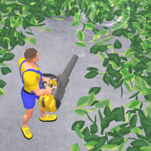 Leaf Blower: Cleaning Game Sim Icon