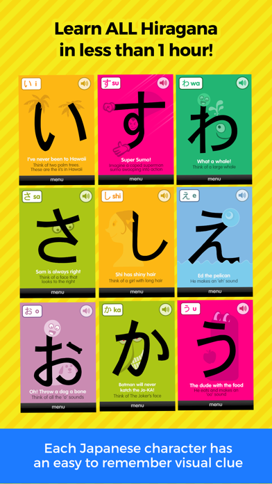 Dr. Moku's Hiragana Mnemonics Screenshot 3