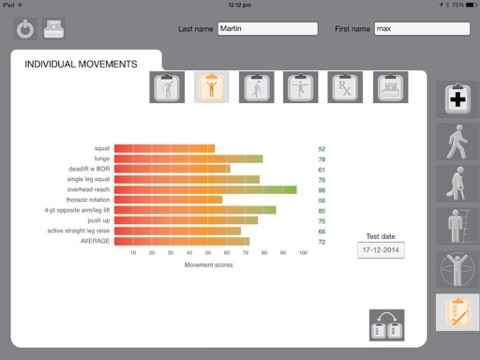 Movement Screen Pro screenshot 4