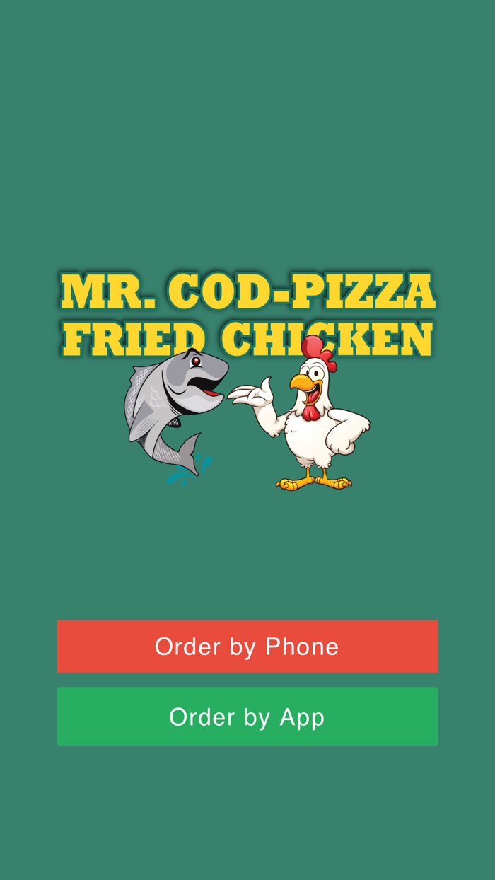 Mr Cod-Pizza Fried Chicken
