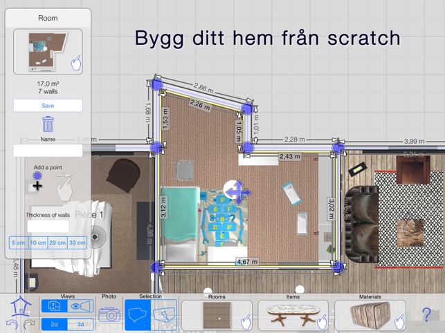 Casa designer 3d freemium heminredning i app store
