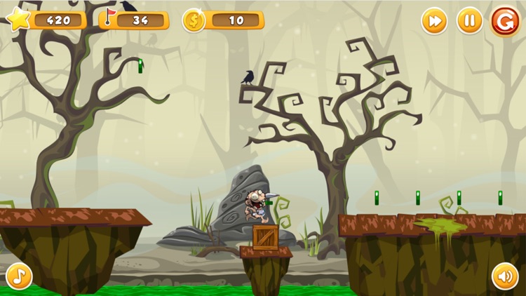 Zombie Run Game : jumping and running games