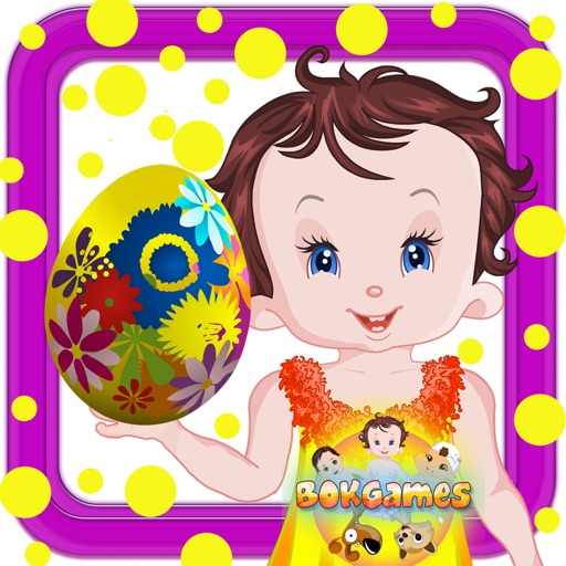 Baby Lisi Easter Eggs Decoration