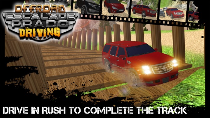 Offroad Escalade Prado Driving  Luxury Driver