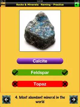 Game screenshot easyLearn Rocks & Minerals | Earth Science HD mod apk