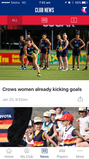 Adelaide Crows Official App(圖2)-速報App