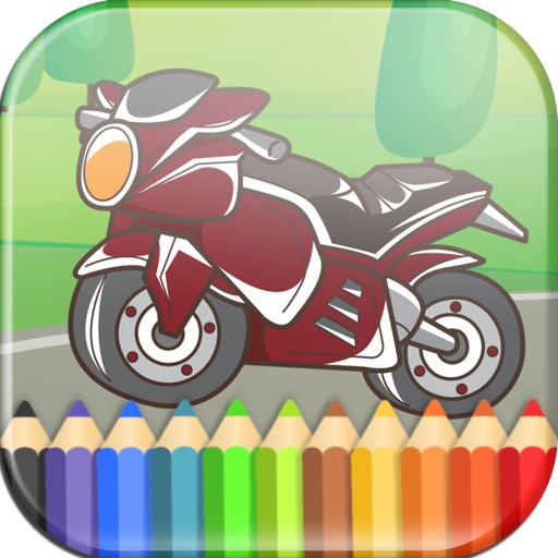 Vehicles Coloring Book - Fun Painting for Kids Icon