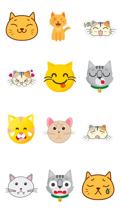 Cats Emoji - 120+ stickers Mega Bundle