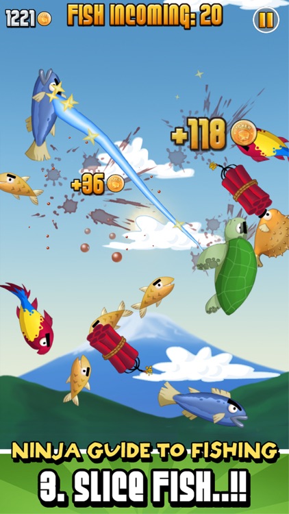 Ninja Fishing screenshot-3