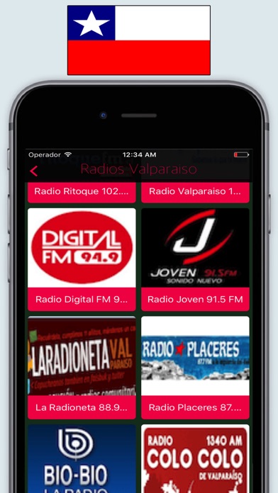 Radios Chile / Emisoras de Radio Chilenas en Vivo screenshot 4