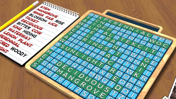 Wordsearch Revealer Trees screenshot-4