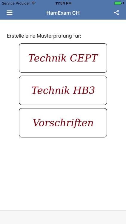 HamExam (CH) Amateurfunk