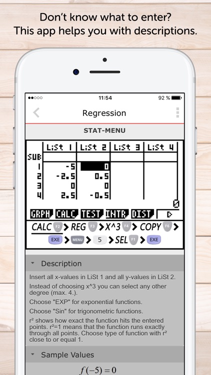 CASIO Graph Calculator Manual screenshot-3