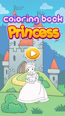 Game screenshot Princess coloring book For Toddler And Kids Free! mod apk