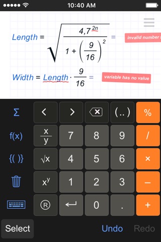 Visual Calculator, LITE screenshot 2