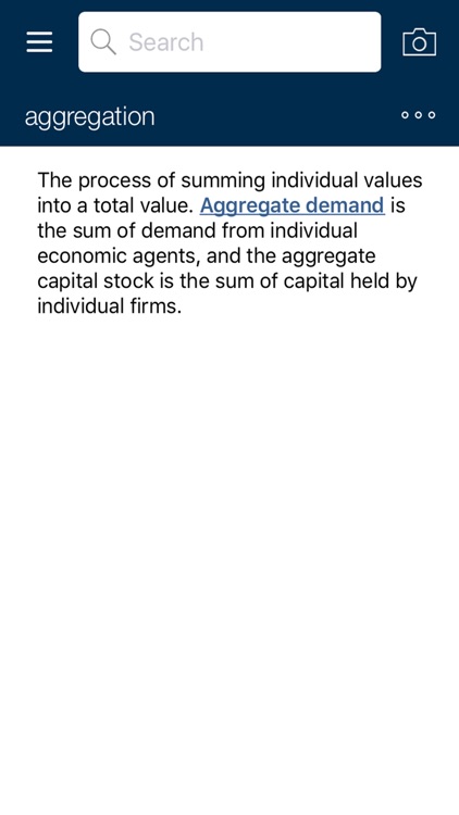 Oxford Dictionary of Economics