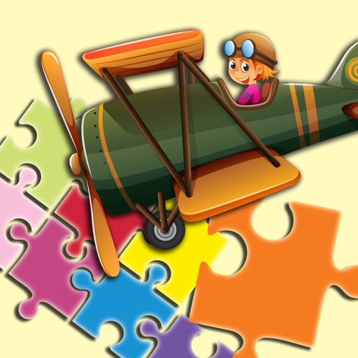 Airplane Fun Puzzle Icon