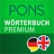 The most comprehensive German - English reference work from PONS, with 930,000 headwords, phrases and translations