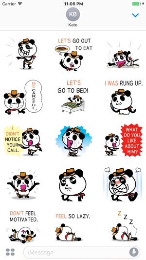 Simba the cowboy panda stickers 3(圖2)-速報App