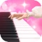 PIANO MASTER PINK is an app designed to help you develop interests in piano