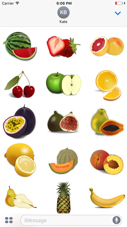 Fruit Stickers - Yum!