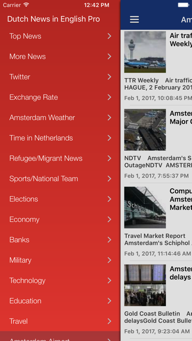 Dutch News in English Pro screenshot 2