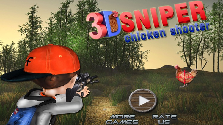 3D Sniper Chicken Shooter
