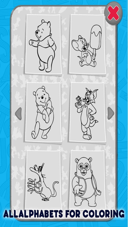 Cartoon Kids Coloring Book