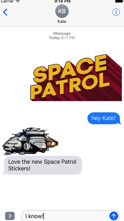 Space Patrol Sticker Pack #1