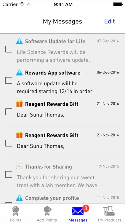 Life Science Rewards