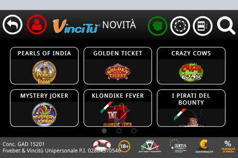 Vincitubet Casinò screenshot 3